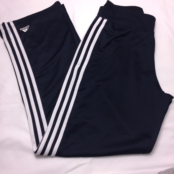 Adidas Pants - Adidas Warm-Up Running Track Pants Blue